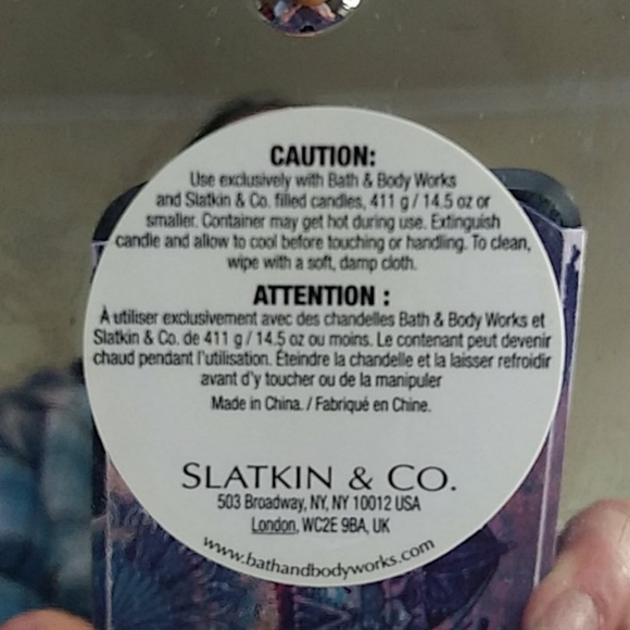 ❌SOLD❌3/$10 Bath & Body Works Candle Holder - Picture 3 of 3